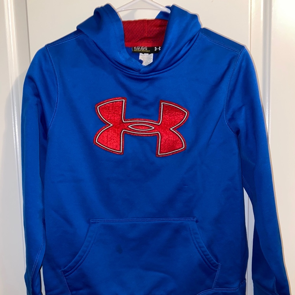 UA Hoodie boys large